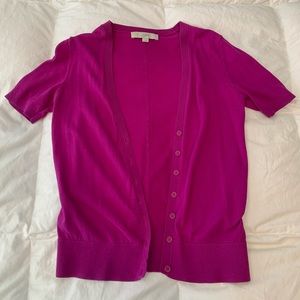 LOFT Short-sleeved Cardigan